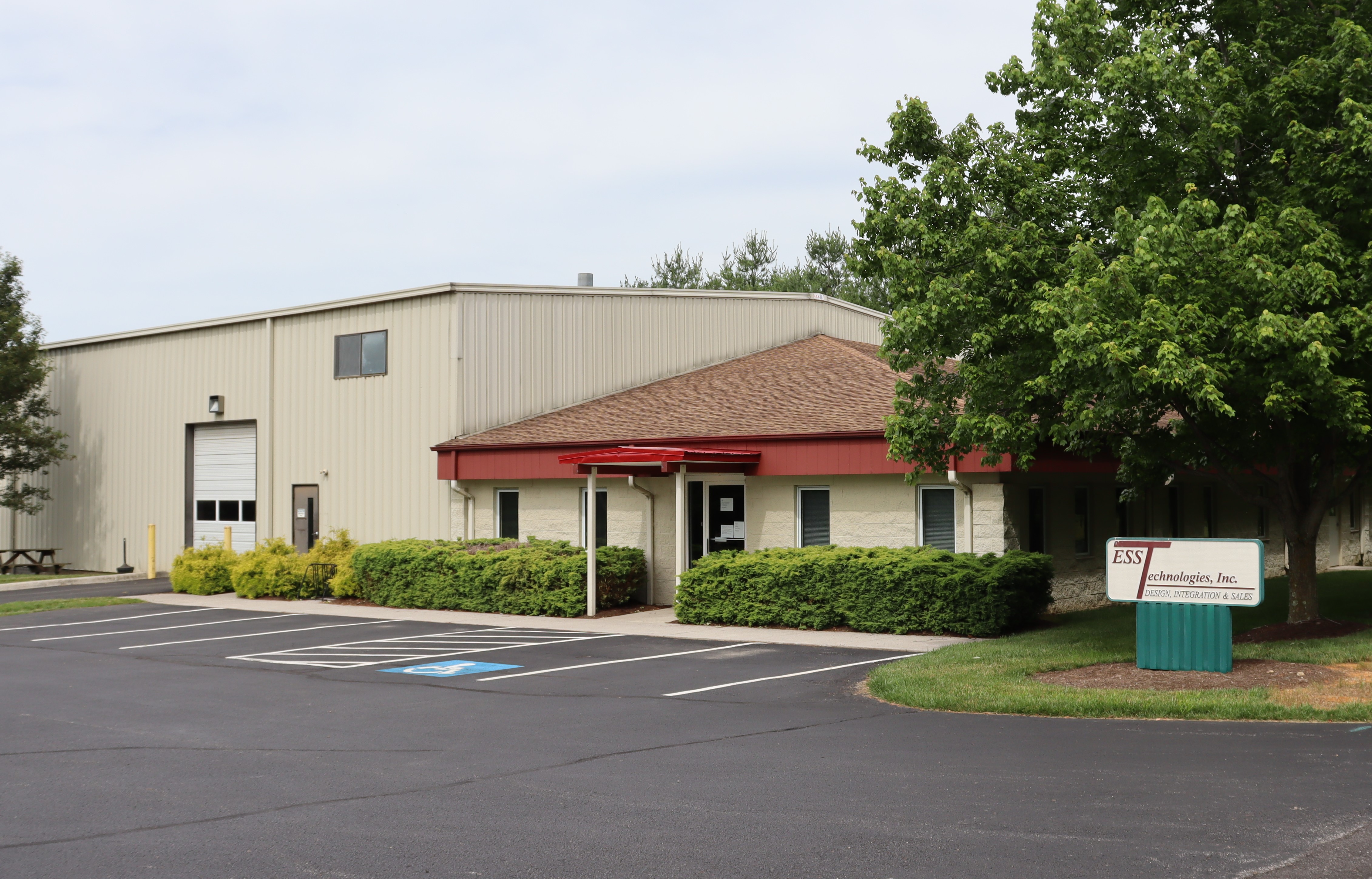 Current ESS Technologies Inc. building in Blacksburg, Virginia